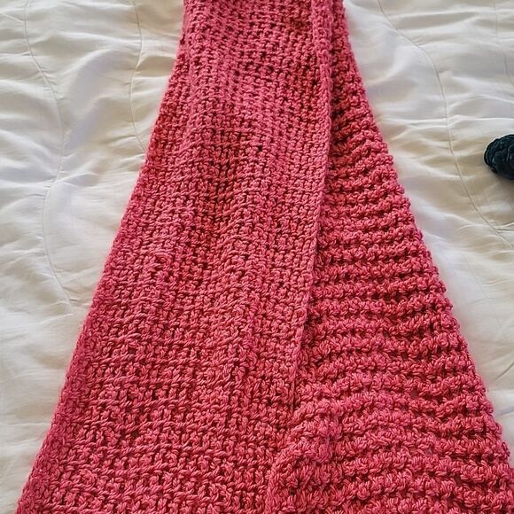 Lot of 2 hand knitted scarves infinity. - Picture 8 of 8